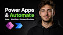 develop custom power apps and power automate workflows