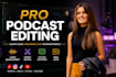 edit your podcast episode in premiere pro