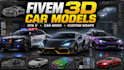 create custom fivem 3d car models, gta v car mods and professional car wrap