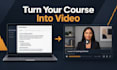 create ai elearning videos and edit course videos for your training