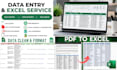 digitize documents, format data and manage business calendar