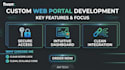 develop a custom web portal from a busniess requirements