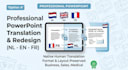 translate and localize your sales pitch catalog or website