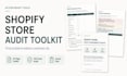 create a shopify store audit checklist and readiness toolkit