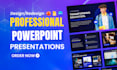 design investor, sales and startup powerpoint presentations