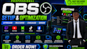 do obs studio setup, scene design, and stream optimization