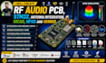 create rf audio pcb, stm32 , antenna integration, kicad, hfss and gerber