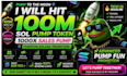 pump your web3 project,solana memecoin,token dex crypto website promotion