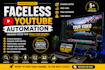 create high quality faceless videos for youtube channels