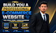 build a full stack ecommerce website with admin dashboard