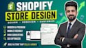 design a professional shopify store, dropshipping website, or e commerce