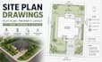 draw site plan or plot plan, property layout and city permit drawings in autocad