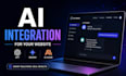 integrate openai API and ai features into your website