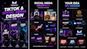 create eye catching tiktok graphics and social media designs
