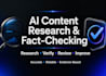 ai content research and fact checking