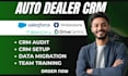 auto dealer CRM setup and selection vinsolutions, tekion, drivecentric CRM