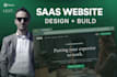 design and build a modern saas website