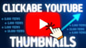 make eyecatching thumbnails that get more clicks