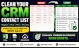 clean and deduplicate your CRM contact list in excel or CSV