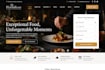 design redesign wix catering website kitchen cafe restaurant booking website