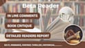 beta read critique, beta read fantasy , romance beta reader