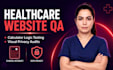 do healthcare website QA testing and logic verification