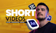 do reels and shortform, video editing for social network