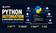 develop python automation scripts and backend solutions