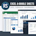 create, format, clean and automate excel spreadsheets and google sheets