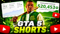 create engaging gta 5 youtube shorts