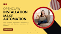 set up openclaw installation, vps, make com automation, ai automation integromat