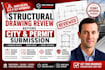 do structural drawing review before city and permit submission