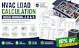 do hvac manual j manual d manual s heating cooling load calculation