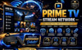 provide reliable restream solution with vod 4k channel, live TV and m3u playlist