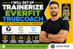 set up trainerize everfit truecoach fitness coaching and workout programs