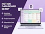 build a notion template or notion dashboard for your workflow