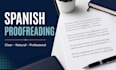 proofread and improve your spanish text professionally