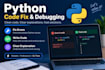 fix, write and explain python code