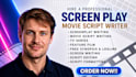 write movie script, screenwriting, feature film script, screenplay, TV script