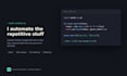 write a python script to automate your repetitive task