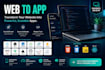 do vibe coding to build web to apps using github, replit and supabase, firebase