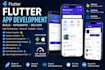 develop a complete flutter mobile app with firebase