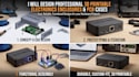 design 3d printable electronics enclosure, pcb case and product casing