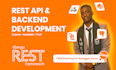 build a secure, fast rest API and custom backend with django