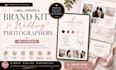 create a brand kit for wedding photographers in canva