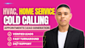 hvac cold calling appointment setting plumbing electrical home service lead