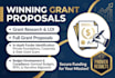 write a winning grant proposal and grant application