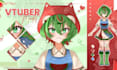 design and rig custom live2d vtuber model anime 3d vtuber rigging vtube studio