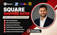 setup square shipping rates usps fedex and ups integration