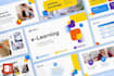 design professional course slide, online course presentation or training deck